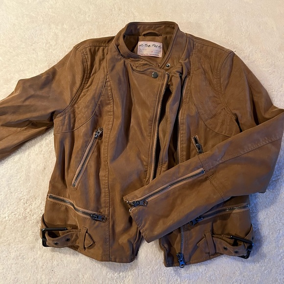 Free People Suede Fenix Jacket - Picture 2 of 7